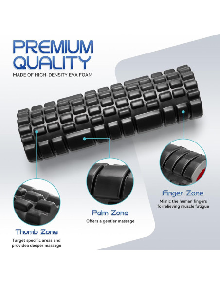 Conjunto de Rodillos de Espuma Krightlink 45.72 cm 5 en 1