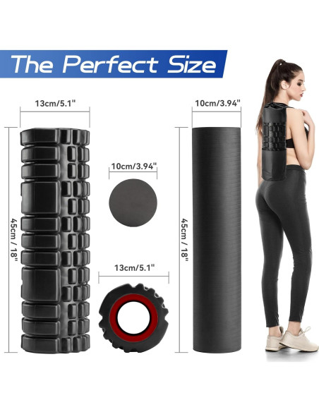 Conjunto de Rodillos de Espuma Krightlink 45.72 cm 5 en 1