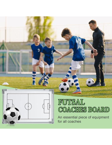 Pizarra de Fútbol Joyeee Doble Cara Impermeable 43x30.5cm