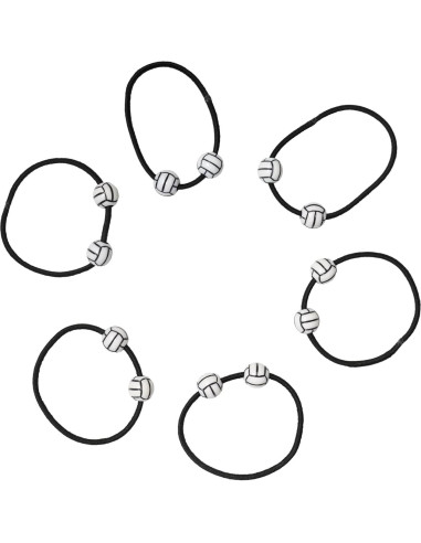 Sujetadores de Cabello para Voleibol Tandem Sport - Paquete de 6