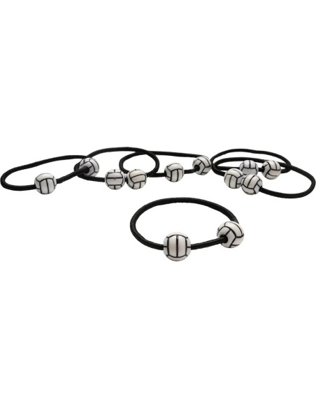 Sujetadores de Cabello para Voleibol Tandem Sport - Paquete de 6