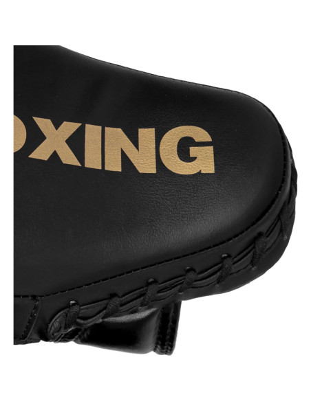 Almohadilla de Boxeo Curvada GINGPAI BOXING 25x18cm Negra