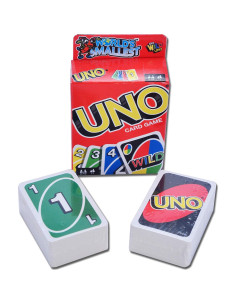 UNO Mini Juego de Cartas Super Impulse 22.23x13.34cm 2
