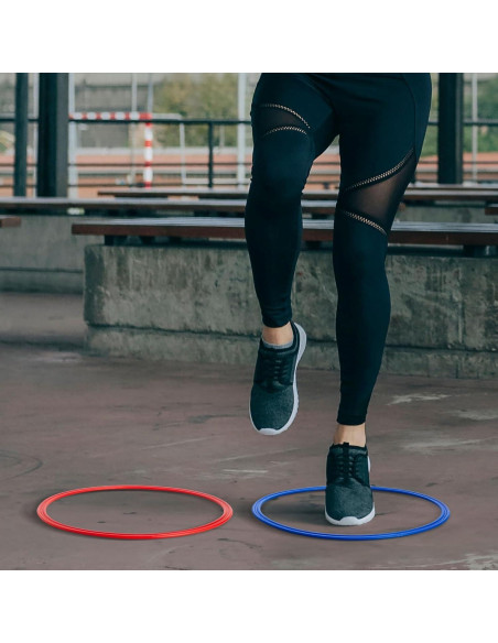 Anillos de Agilidad Juvale 24 Piezas 40 cm para Entrenamiento