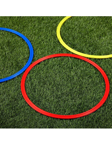Anillos de Agilidad Juvale 24 Piezas 40 cm para Entrenamiento