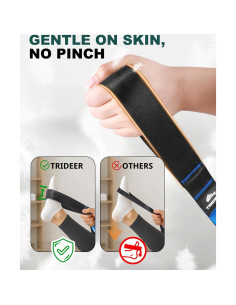 Correa de Estiramiento Trideer 205.74 cm Nylon Azul 2