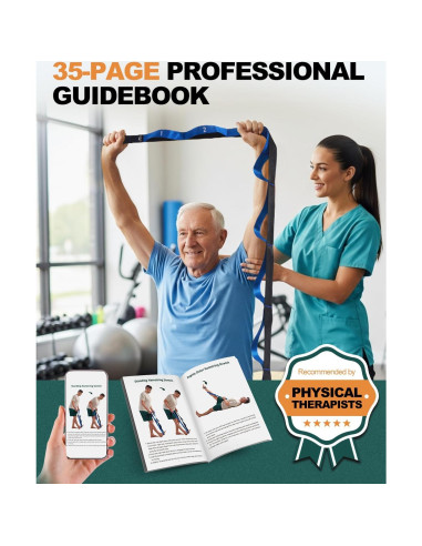 Correa de Estiramiento Trideer 205.74 cm Nylon Azul