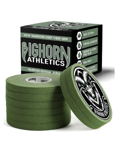 Cinta para Dedos Bighorn Athletics 0.76 cm x 13.72 m Verde Militar