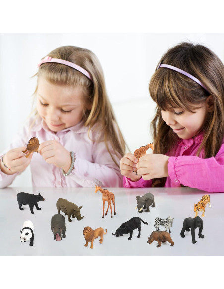 Juego de Emparejamiento de Animales Esoes 12 Figuras Educativas Juego de Emparejamiento de Animales Esoes 12 Figuras Educativas