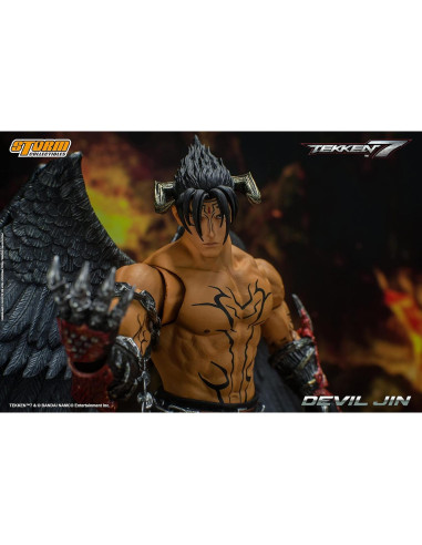 Figura de acción Storm Collectibles Devil Jin 20.32 cm Tekken 7
