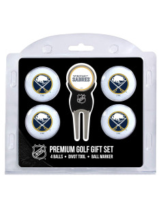 Set de 4 Bolas de Golf Team Golf Buffalo Sabres y Divot