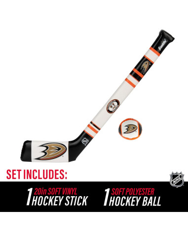 Conjunto Hockey Suave NHL Franklin Sports Anaheim Ducks
