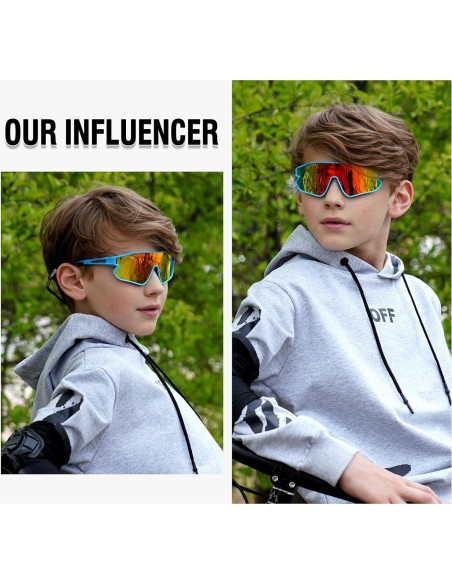 Gafas de sol deportivas para niños DUCO DK268 UV400