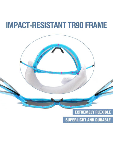 Gafas de sol deportivas para niños DUCO DK268 UV400