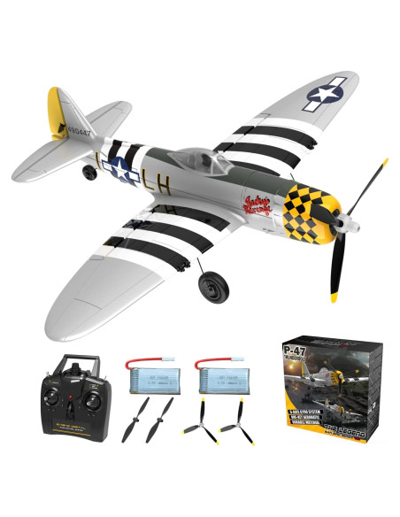 Avián RC ANBURI P47 Thunderbolt 35.56 cm Listo para Volar