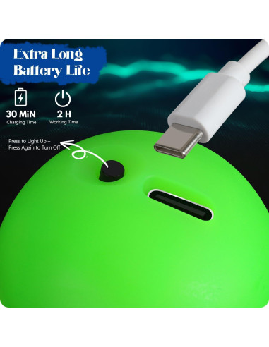 Juego de Pelotas de Malabarismo LED SPORTY PLAY - Recargables