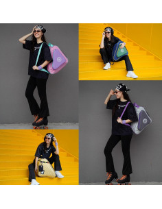 Bolsa de Patinaje HEXIFUL Hxfskb - Impermeable, 8 Colores 2
