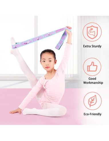 Correa de Estiramiento para Niños BTAMUD - 2 PCS 93 cm