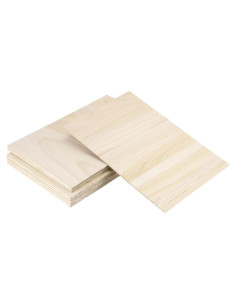 Tablas de Romper de Madera PATIKIL 30x22cm Paquete de 10