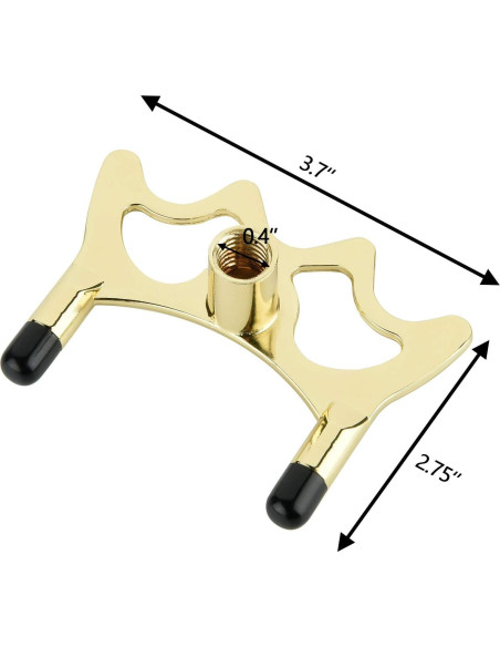Cabezal de Puente de Metal Latón Cosmos para Billar
