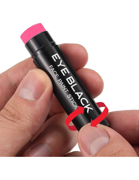 Barra Negra para Ojos DALVGFN Rosa Brillante 6.86cm Anti-reflejo