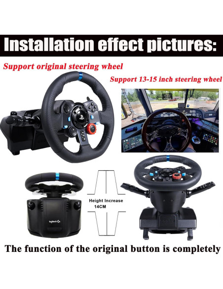 Interruptor de Palanca de Limpiaparabris y Señal de Giro Logitech G27/G29/G920/G923