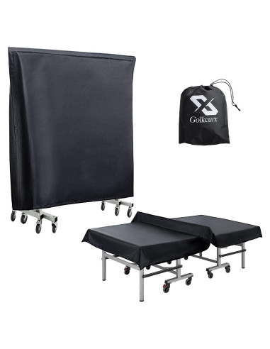 Cubierta de Mesa de Ping Pong Golkcurx Impermeable 9x1.5m