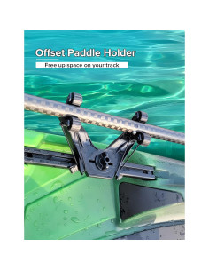 Soporte de Remo Desplazado Atader Doble Cabeza para Kayak 2