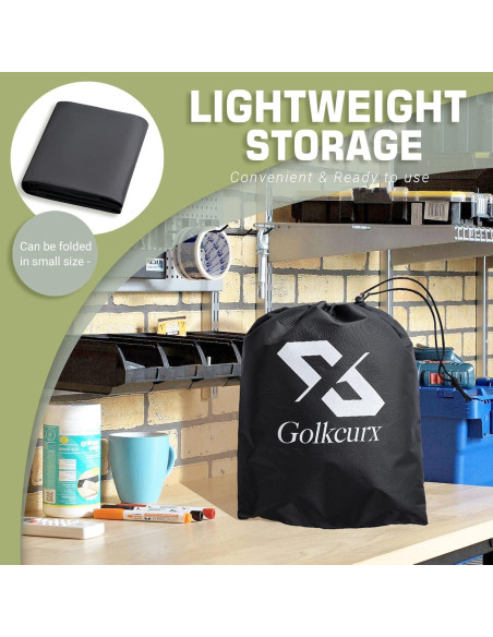 Cubierta de Mesa de Ping Pong Golkcurx Impermeable 9x1.5m