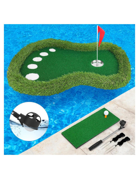 Green de Golf Flotante Sagsewful para Piscina 57.9x89.9cm