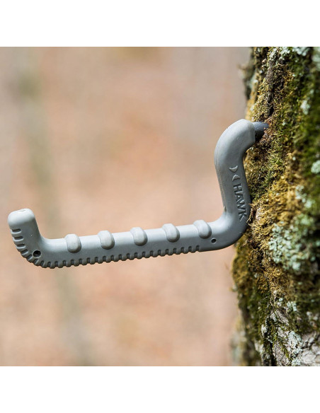 Gancho de Árbol Táctico Solo Hawk 2.75" Acero Negro 60 LB