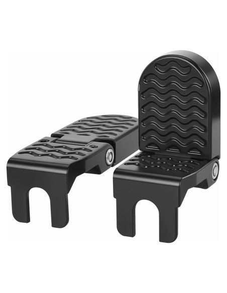 Pedales Traseros Plegables Shwsed para Bicicleta 15mm Antideslizantes