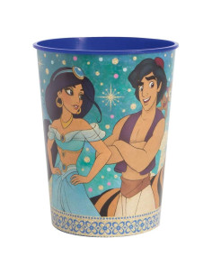 Vaso de Estadio Plástico Único Disney Aladino 473 ml Reutilizable