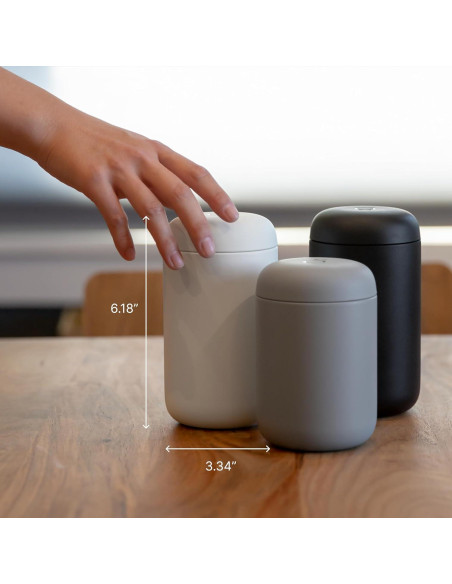 Taza de Café Fellow Carter 473 ml Aislada Doble Pared Negro