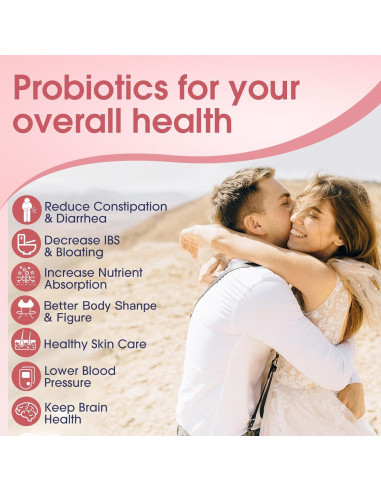 Probioticos para Mujeres NATURE TARGET 100 Mil CFUs 45 Días