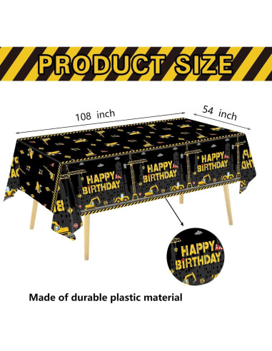 172 Piezas Suministros Fiesta Cumpleaños Construcción Oigco