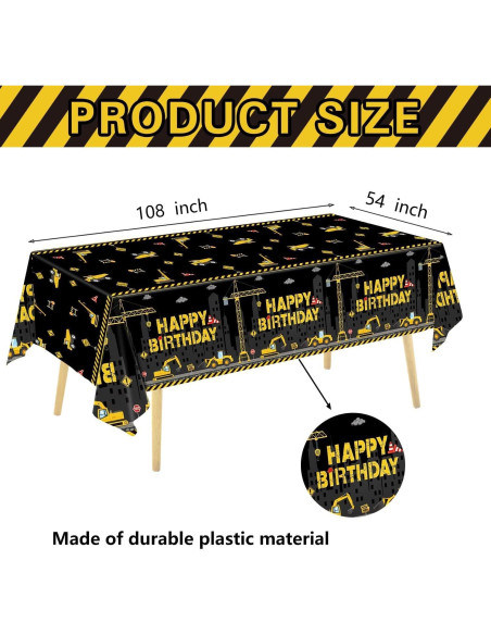 172 Piezas Suministros Fiesta Cumpleaños Construcción Oigco