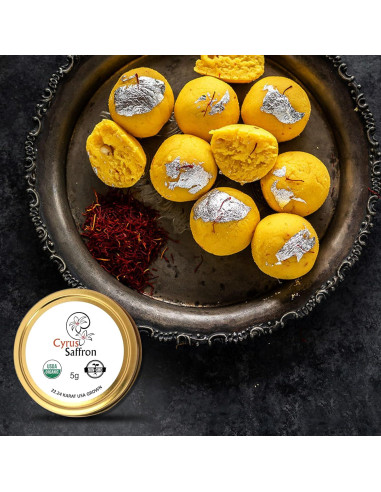 Hilos de Azafrán Gourmet Cyrus 100% Puro 5 Gramos