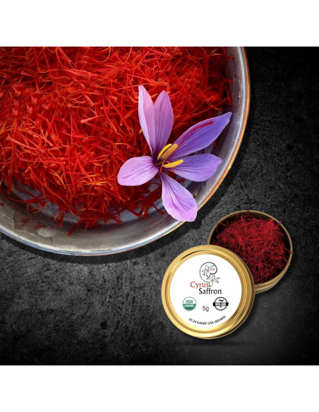 Hilos de Azafrán Gourmet Cyrus 100% Puro 5 Gramos