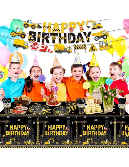 172 Piezas Suministros Fiesta Cumpleaños Construcción Oigco