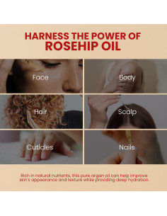 Aceite de Rosa Mosqueta Orgánico Viva Doria 30 ml Puro y Natural 2