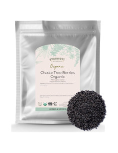 Bayas de Árbol de Vitex Orgánicas Starwest 0.45 kg - Té Natural