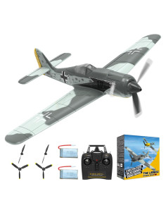 Avión RC ANBURI FW190 4 Canales con Estabilización