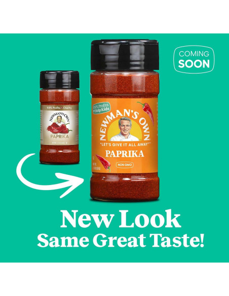 Pimentón Dulce Newman 60 g - No GMO, Kosher, Vibrante