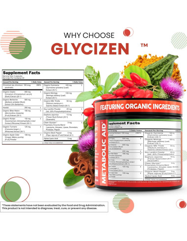 Suplemento de Berberina y Canela Clean Nutraceuticals 90 Cápsulas