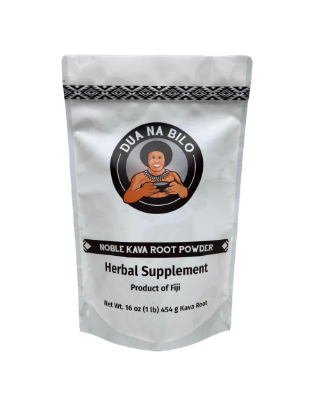 Kava Fijiano Orgánico Noble Dua Na Bilo 454 g