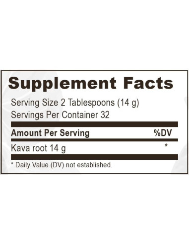 Kava Fijiano Orgánico Noble Dua Na Bilo 454 g