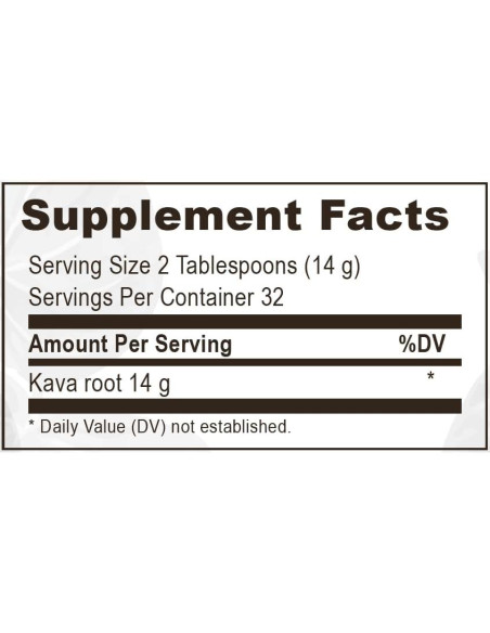 Kava Fijiano Orgánico Noble Dua Na Bilo 454 g