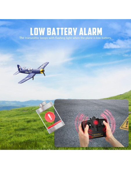 Avión RC VOLANTEX F4U Corsair 33cm RTF para Principiantes