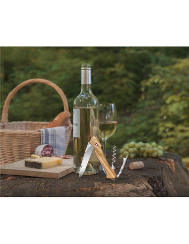 Cuchillo de Bolsillo Victorinox Maestro del Vino 13 cm Olivo